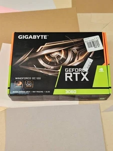 Caja al por menor genuina OEM para Gigabyte RTX 3060 Windforce OC 12G GV-N3060WF2OC - Imagen 1 de 3