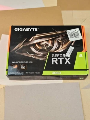 Genuine OEM Retail Box for Gigabyte RTX 3060 Windforce OC 12G GV-N3060WF2OC - Image 1 of 3