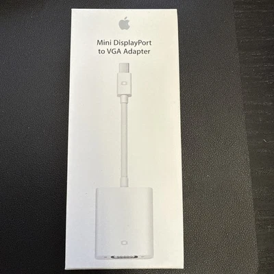 APPLE Mini DisplayPort to VGA Adapter MB572Z/B - Model A1307 - New in box  - Image 1 of 3