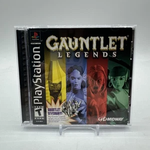 Gauntlet Legends Sony PlayStation 1 PS1 etichetta nera testato CIB - disco pulito - Foto 1 di 4