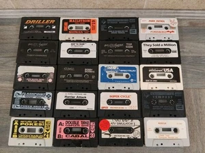 X20 ZX Spectrum Games Driller, SHOCK, Tempest, Park Patrol, Top Gun Lote, Paquete  - Imagen 1 de 14