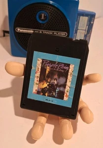 🎶 Used Vintage Prince and the Revelution Purple Rain 8-track Tape - Imagen 1 de 2