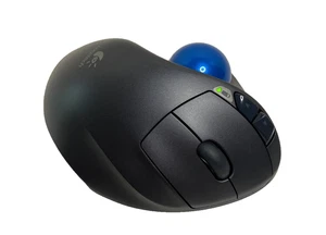 Souris trackball sans fil Logitech M570 noire PAS DE DONGLE NON TESTÉE - Photo 1/11
