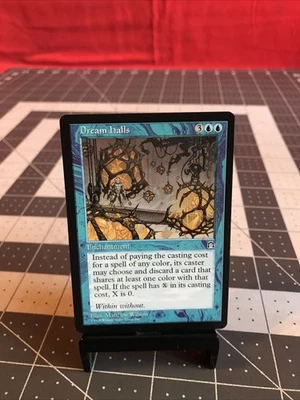 Vintage 1998 MTG Stronghold Dream Halls Card NM - Image 1 of 4