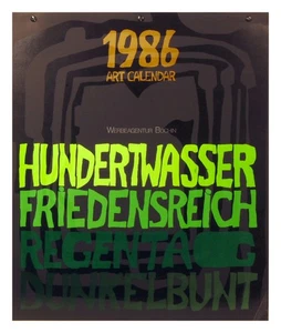 Gesucht Kalender Friedensreich Hundertwasser  - Bild 1 von 2
