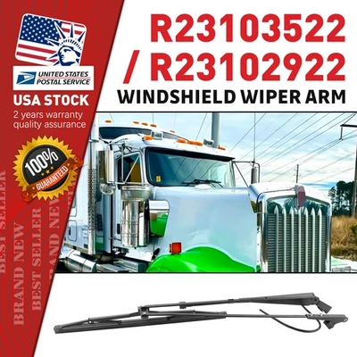 Brazo limpiaparabrisas R23103522/R23102922 para Kenworth T800 W900 2001-2020 NUEVO Foto 1 de 4