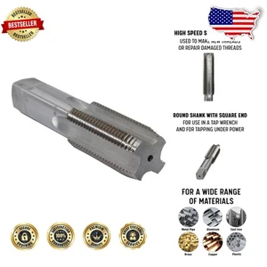 Efficient M30 x 3 High-Speed Steel Hand Tool - Ideal for CNC and Manual Tapping - Picture 1 of 11