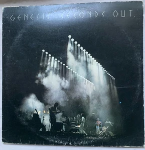 Genesis Seconds Out Double Live Vinyl Record VG- GE2001 1977 - Picture 1 of 16
