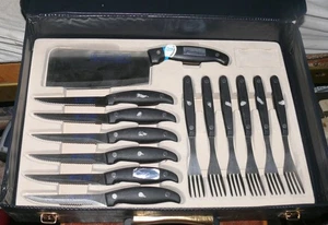 Picknikoffer, original Müller, handgefertigt in Solingen aus hartem Edelstahl - Bild 1 von 2