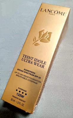 LANCÔME TEINT IDÔLE- 24H Ultra Wear Full Coverage 2 Shades: 125W or 095W  *Read* - Image 1 of 4