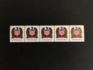 U.S. Stamps, Scott # 2604, PNC5 # S11111, (10c) Eagle & Shield, w/ No Back # MNH - Picture 1 of 2