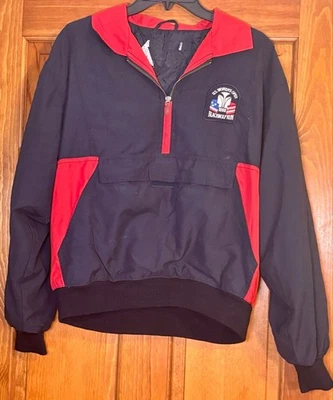 Vintage 1998 U.S. Women’s Open Golf Windbreaker Jacket Izod Club Blackwolf Run S - Image 1 of 4