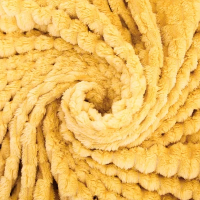 Solid Colors Turtle Shell 50x60in Soft Cozy Decorative Home & Bed Throw Blankets - Image 1 of 2