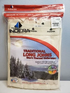 Ropa interior térmica Indera Long Johns para hombre talla grande NUEVA - Imagen 1 de 7