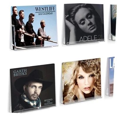 Vinyl Record Shelf Wall Mount, 12 inch Record Holder for Storage & 6 Pack - Image 1 of 4