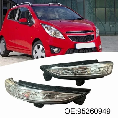 2PCS For Chevrolet For Spark 2011 2017 Side Signal Lights OEM 95260949 - Image 1 of 4