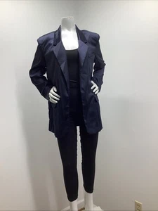 BB Dakota Navy Suit Blazer Women’s SZ Large,NEW. - Picture 1 of 5
