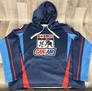 CAN/AM Hockey Herren SMALL Hoodie rot weiß blau Pullover Exclusive Collection - Bild 1 von 15