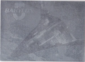 BABYLON 5 1995 FLEER SKYBOX ULTRA HOLOGRAM INSERT TRADING CARD 4 OF 8 - Picture 1 of 2