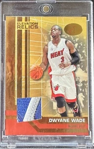 Dwyane Wade 2007-08 Bowman Elevation 1/9 1/1 All Star 3 Color Game Used Patch ๐ - Picture 1 of 2