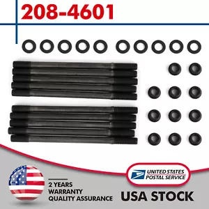 208-4601 High Performance Cylinder Head Studs For Honda Civic Si B16a2 B16a3 - Picture 1 of 8