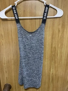 Nike Big Girls Dry Dri-FIT Grey  Training Tank Top AH3955-010 Size Large - Picture 1 of 4
