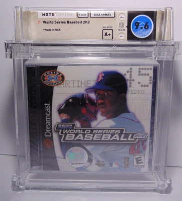 MLB 2K2 Sega Dreamcast BRAND NEW FACTORY SEALED WATA GRADED A+ 9.6 Highest Grade - Image 1 of 4