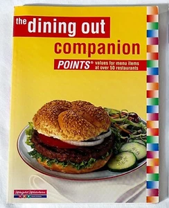 Vintage 2000 Weight Watchers WW Dining Out Companion Winning Points Book Guide - Picture 1 of 3