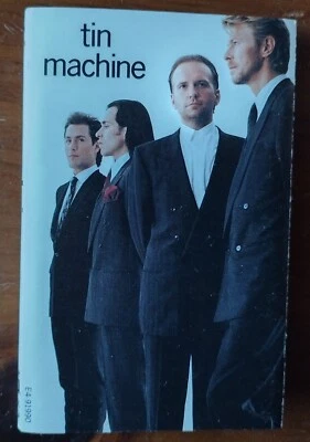 Tin Machine -Self Titled- David Bowie - Cassette 1989 Rare Oop - Image 1 of 4