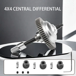 Stahl Komplett Center Differential Kit für Traxxas Slash Hoss VXL Rustler 4X4 RC - Bild 1 von 15