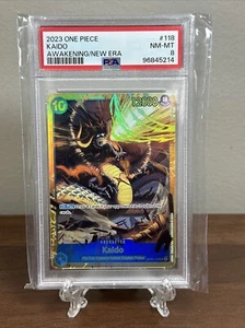 2023 One Piece Kaido PSA 8 Card OP05-118 SEC - Picture 1 of 2