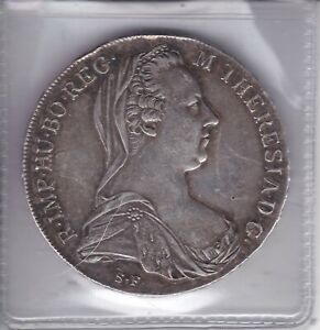 1780 thaler silver restrike coin uncirculated  buy 5 get one free 