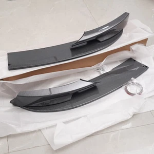 Front Bumper Splitter Lip For BMW 3Series E90 E91 LCI 325i 335i M Sport 09-2012 - Picture 1 of 11