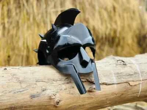 Gladiatorenhelm griechische Rüstung für Rollenspiel Maximus Decimus Meridius Stil - Bild 1 von 6