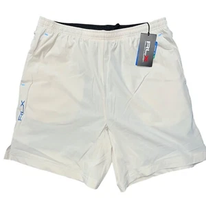 RLX Ralph Lauren Men's Golf Shorts Sand/Cream sz M with compression liner - Picture 1 of 10