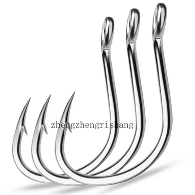20/50Pcs Jigging Hooks Saltwater Assist Hooks Sea Fishing Hooks Big Game Hooks - image 1 of 4
