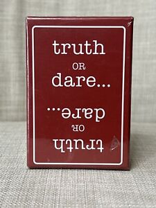 Pottery Barn Truth or Dare~52 Playing Cards~Hilarious Revealing Card Game Sealed