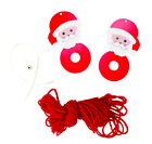 Creative Pom Pom Santa Claus Red Kit