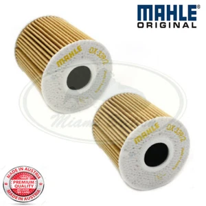 LAND ROVER OIL ELEMENT FILTER SET x2 DEFENDER 2.4L DURATORQ PUMA LR030778 MAHLE - Picture 1 of 1