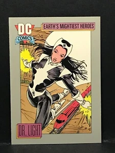 1991 DC Comics Impel Cosmic Cards 1992 Series 1 #45 Dr. Light Mightiest Heroes - Picture 1 of 2