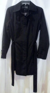 Towne Collection Womens Button Up Lightweight Lined Jacket Black Size S Reg - Picture 1 of 6