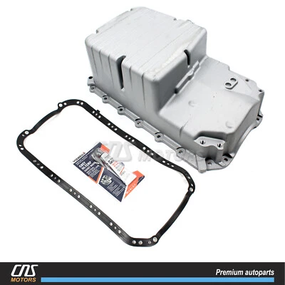 Engine Oil Pan w/ Gasket for 2001-2005 Honda Civic 1.7L 11200PLE000⭐⭐⭐⭐⭐ Foto 1 de 4