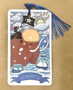 Morte - Mazzo di Carte Segnalibro Tarocchi Kawaii - Crescita, Rinnovamento e Il Ciclo della Vita - Foto 1 di 6