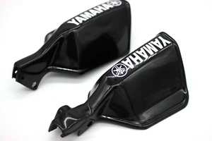 For Yamaha DT 125 - 175 - 200/ XTZ 125 Black Grips Hand Cover Guard LH/RH SET - Picture 1 of 7