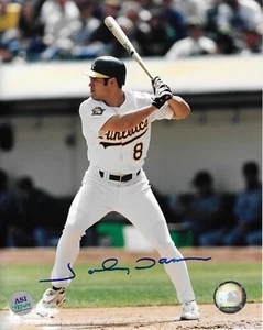 Johnny Damon Oakland Athletics A's Signed Autographed 8x10 Photo - Picture 1 of 1