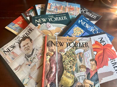 Lot of 25 - Assorted New Yorker Magazine  - 2003 to Present - Pristine Condition - Image 1 of 2