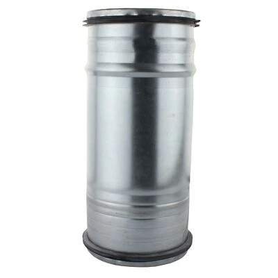 MKK Schiebenippel Längenausgleich Wickelfalzrohre Lüftungsleitungen Dichtung EPDM