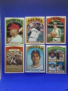 Set parziale Topps 1972 (393/787) EX+. ps722 - Foto 1 di 2