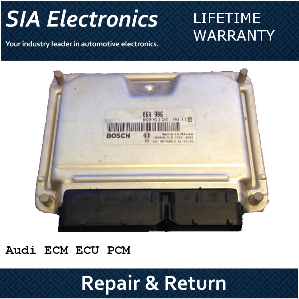 Audi Allroad Quattro ECM ECU PCM Engine Computer Repair & Return Audi ECM Repair - Image 1 of 1