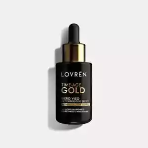 Siero Viso LOVREN TIME AGE GOLD Antieta' EFFETTO LIFTING Rimpolpante Tonificante - Foto 1 di 2